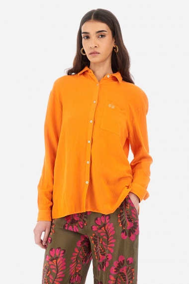 Camisa Yette Celosia Orange