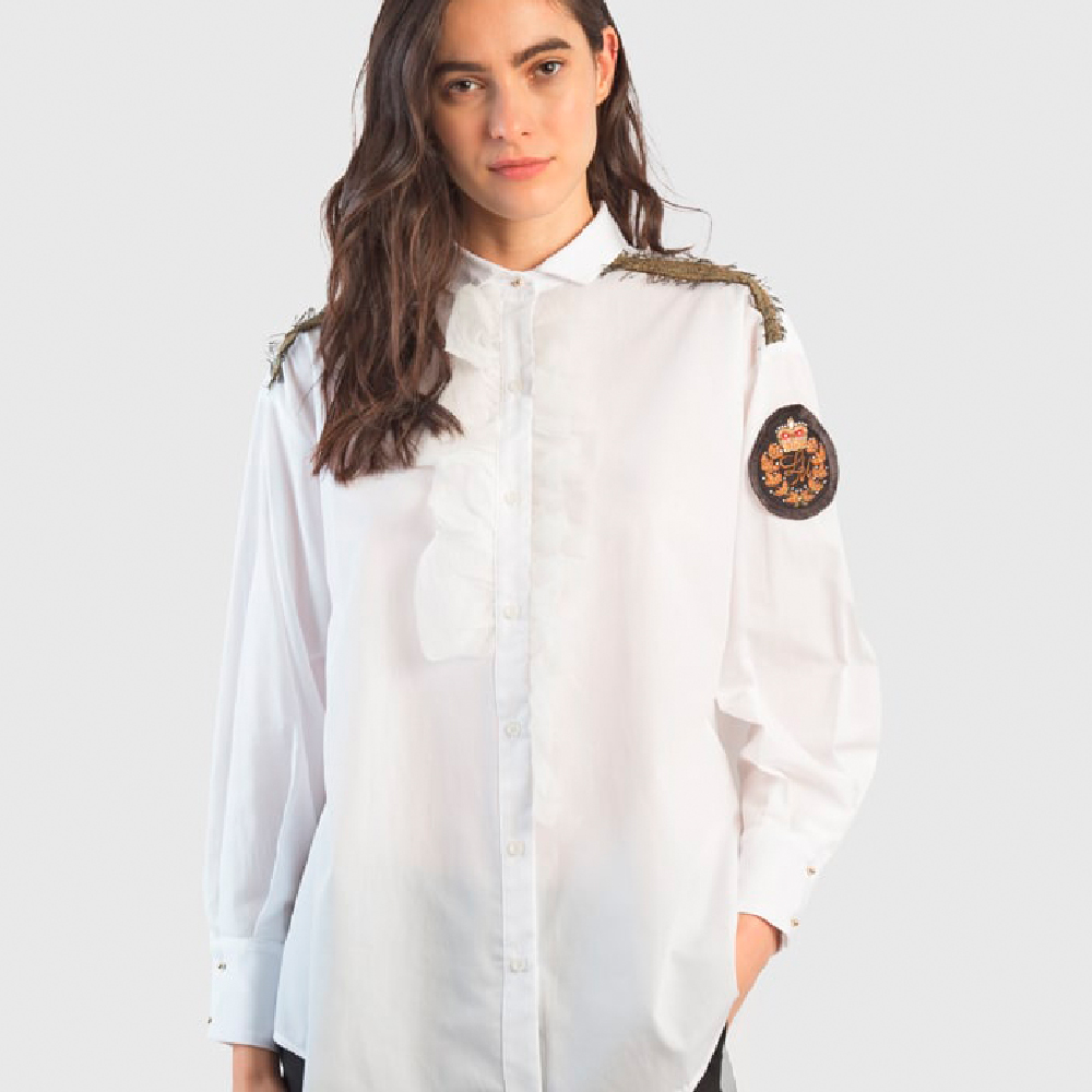 camisa blanca mujer