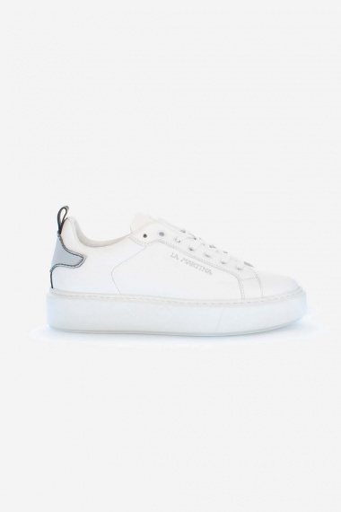 Zapatillas Basic White Silver