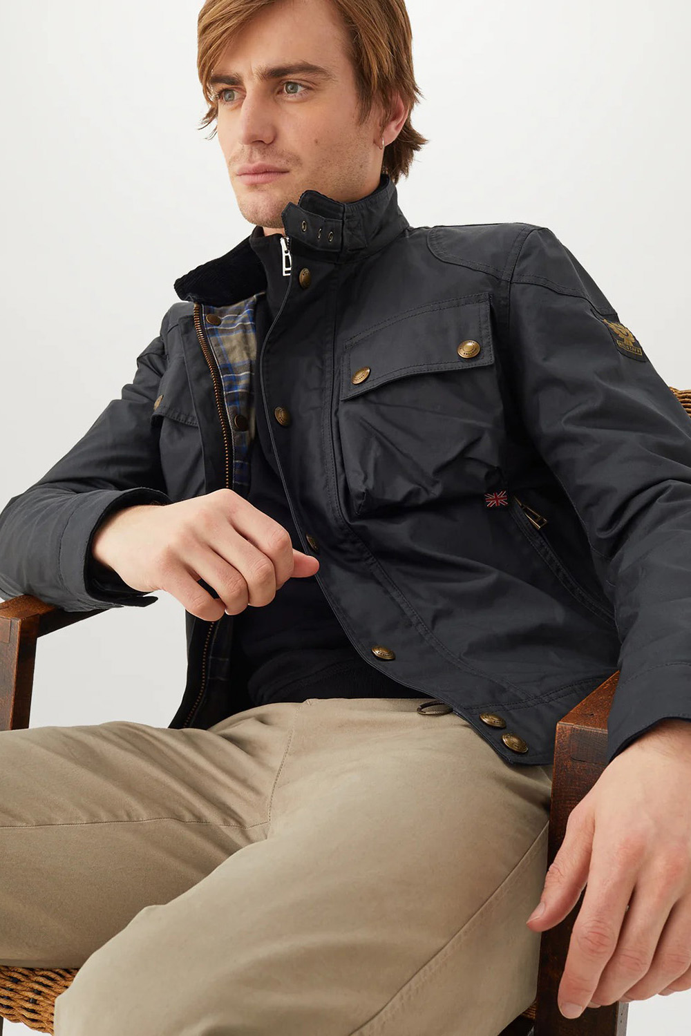 Belstaff deals racemaster navy
