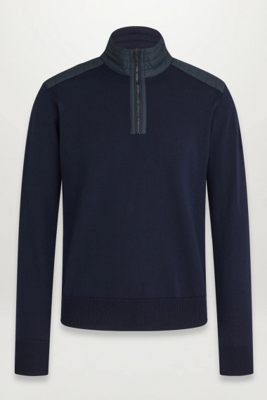 Jersey Kilmington Quarter Zip Navy