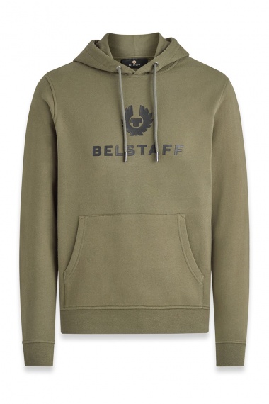 Sudadera Signature Hoodie True Olive