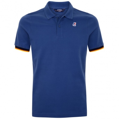 Polo Vicent Contrast azul oscuro