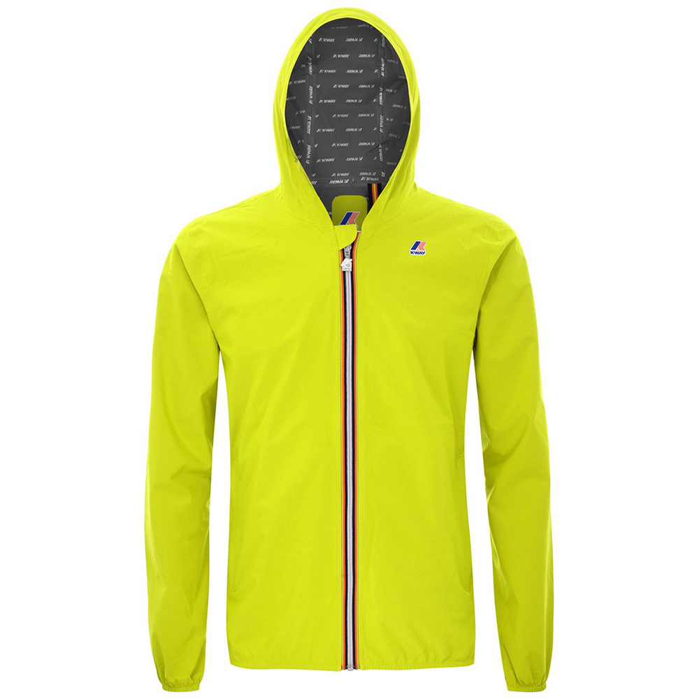 Chaqueta Jacques Stretch Dot verde lima KWay ILikeToBuy Tienda