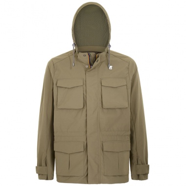 Abrigo Ghislan Nylon Canvas verde