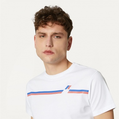 Camiseta Odom Logo Stripes White