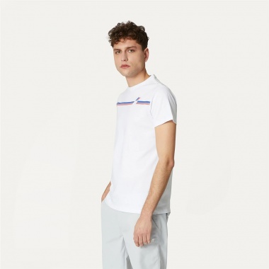 Camiseta Odom Logo Stripes White