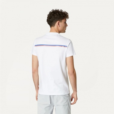 Camiseta Odom Logo Stripes White