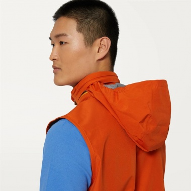 Chaleco Valen Stretch Dot Orange