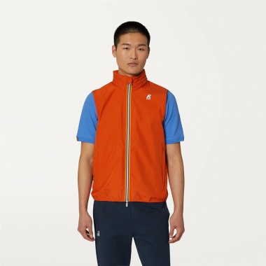 Chaleco Valen Stretch Dot Orange