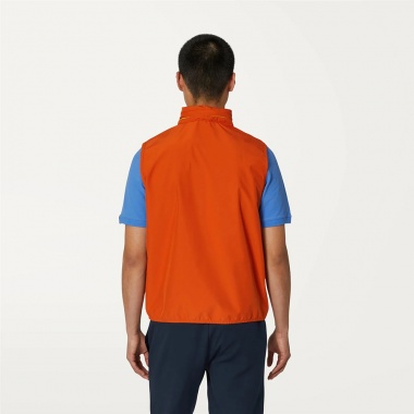 Chaleco Valen Stretch Dot Orange