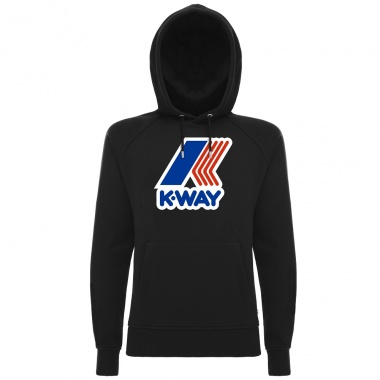 Sudadera negra capucha
