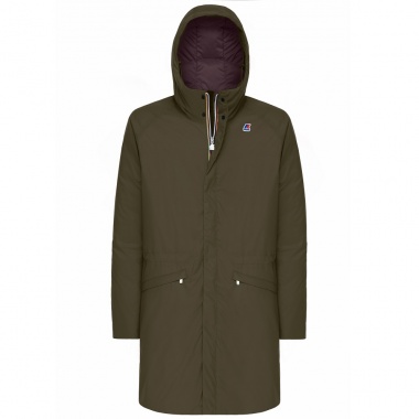Parka Jeremy Thermo larga marrón