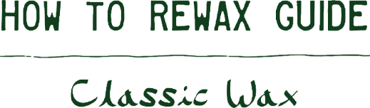 How to rewax classic